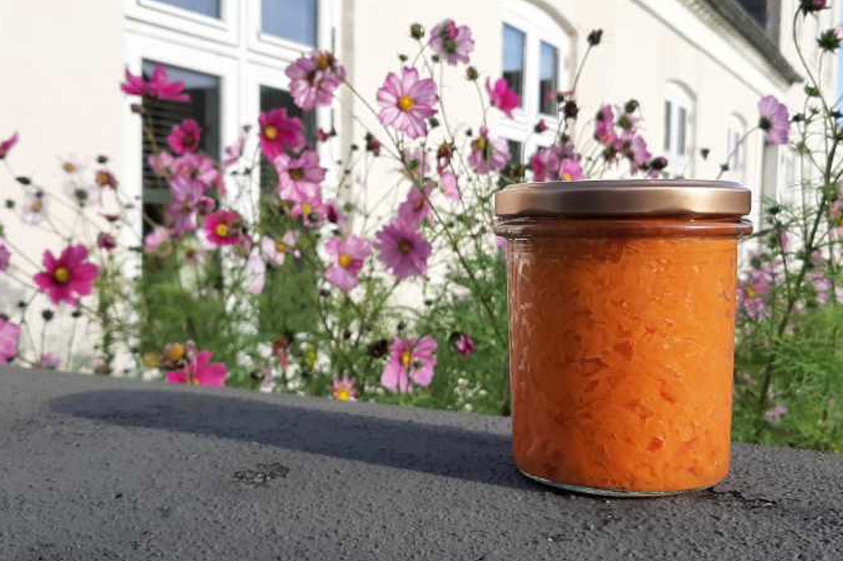 Fermenteret gulerod på glas